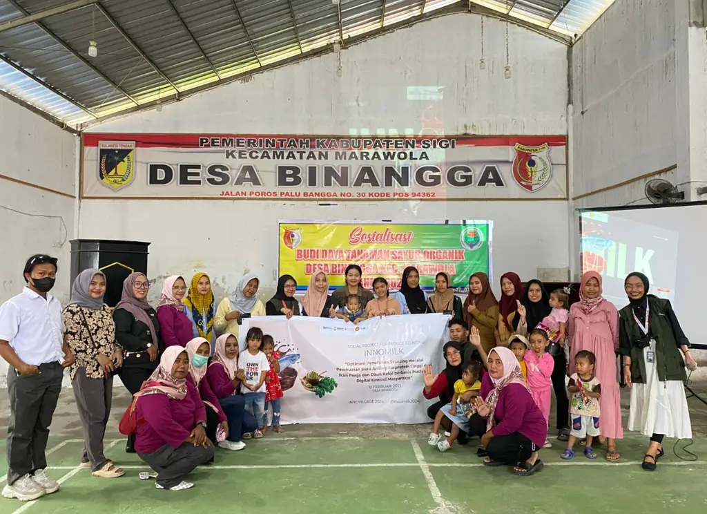 Bersama Innovillage, Mahasiswa Hadirkan Inovasi Alternatif Pencegahan Stunting